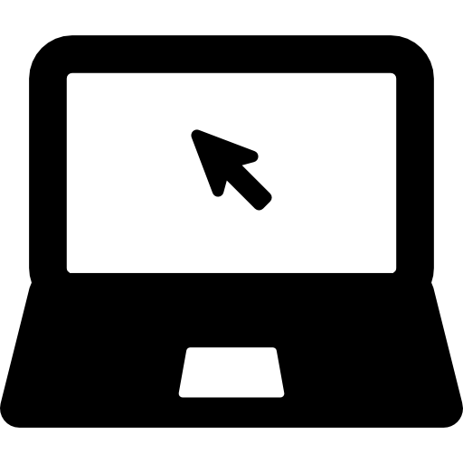 Notebook and mouse cursor